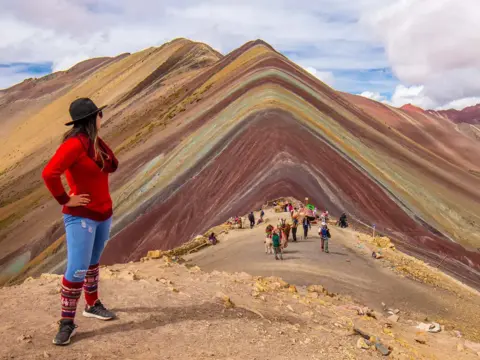 Rainbow Mountain and Red Valley by ATV